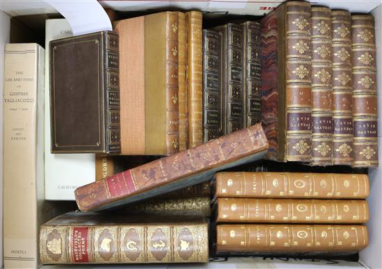 A box of books relating mainly to poetry, including Byron, Masefield, etc.